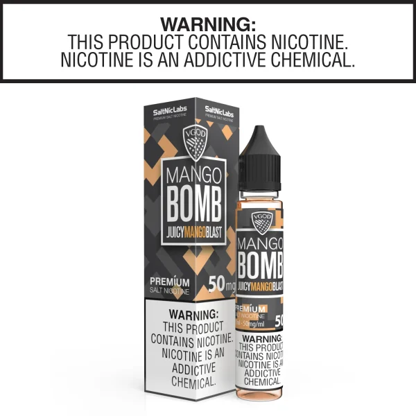 Iced Mango Bomb By Vgod Salt Nic