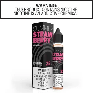 Summer Strawberry By Vgod Salt Nic Collection 30ml