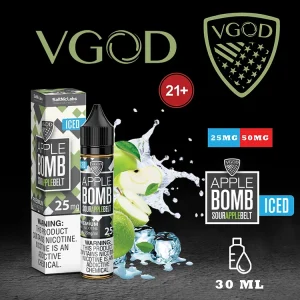 Vgod Apple Bomb Iced Saltnic 30ml
