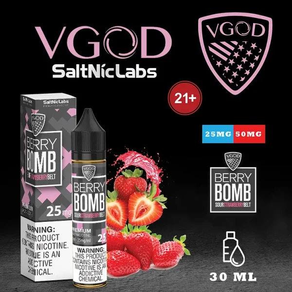 Vgod Berry Bomb Saltnic 30 Ml